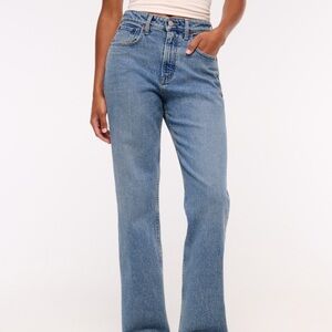 Abercrombie & Fitch High Rise Blue Jeans